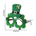 Party Theme Decoration Clover Glasses Beer Glasses Irish Festival Series Atmosphere Party Decoration DIY Decor