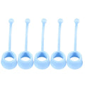 5Pcs 10/20/40/60LB Finger Gripper Silicone Solid Color Finger Strengthener High Elasticity Flexible Anti-break Finger Exerciser