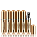 1/6Pcs/Set Travel Perfume Refill Bottle Portable Mini Atomizer Refillable Spray Rechargeable Pocket Dispenser Cologne Sprayer