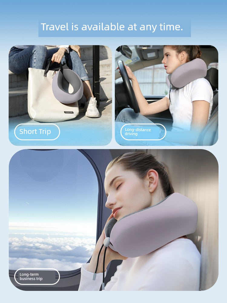 Plane Sleeping Portable Long-Distance Driving Neck Protection U-Shape Pillow