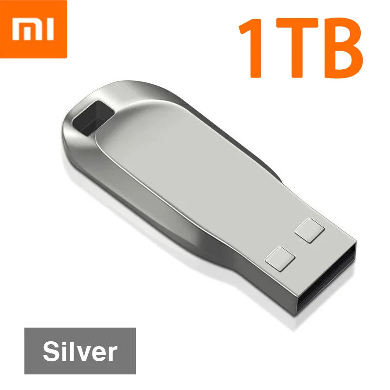 Original Xiaomi Pen Drive 2 TB USB 3.0 Flash Metal Drive 1TB Large Capacity High-Speed Transfer Storage Waterproof Memory U Disk
