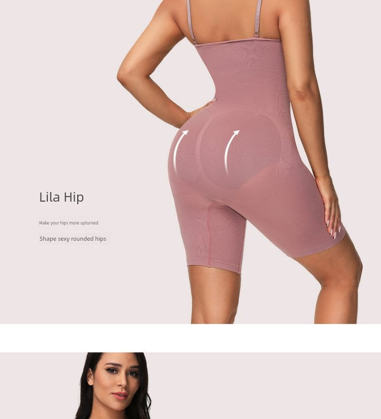 Cross-Border Seamless One-Piece Corset Women's Belly Contracting and Hip Lifting Shaping Intimates Stretch Bodybuilding Corset