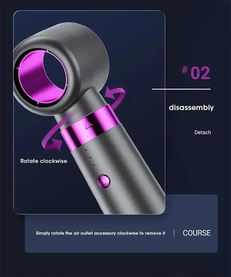 5 In 1 Hair Dryer Negative Constant Anion Hair Dryer Brushless Motor For FastDrying Multifunctional Hair Straightener StylerComb