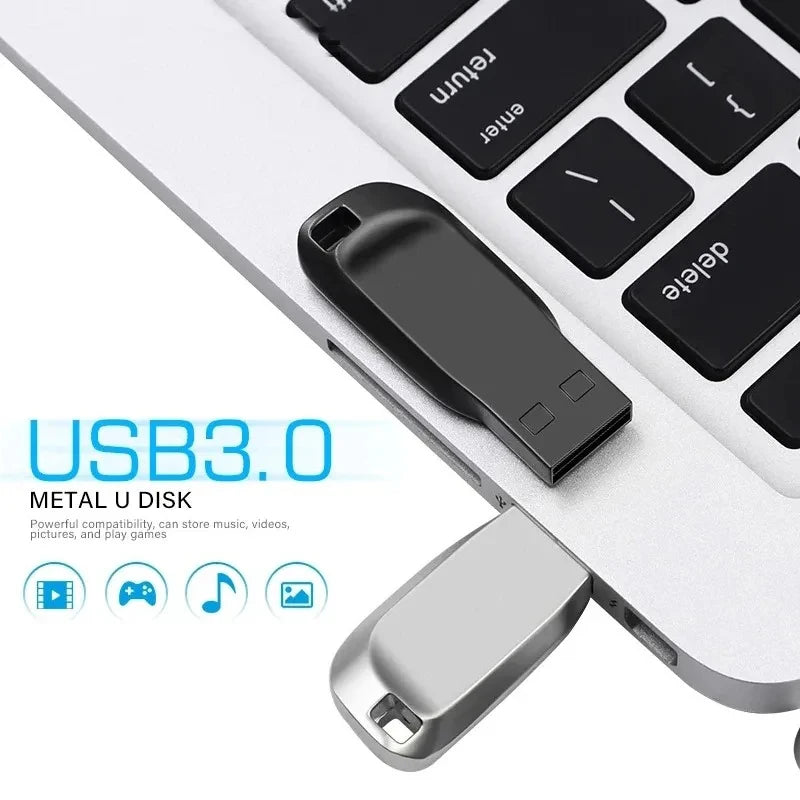 Original Xiaomi Pen Drive 2 TB USB 3.0 Flash Metal Drive 1TB Large Capacity High-Speed Transfer Storage Waterproof Memory U Disk