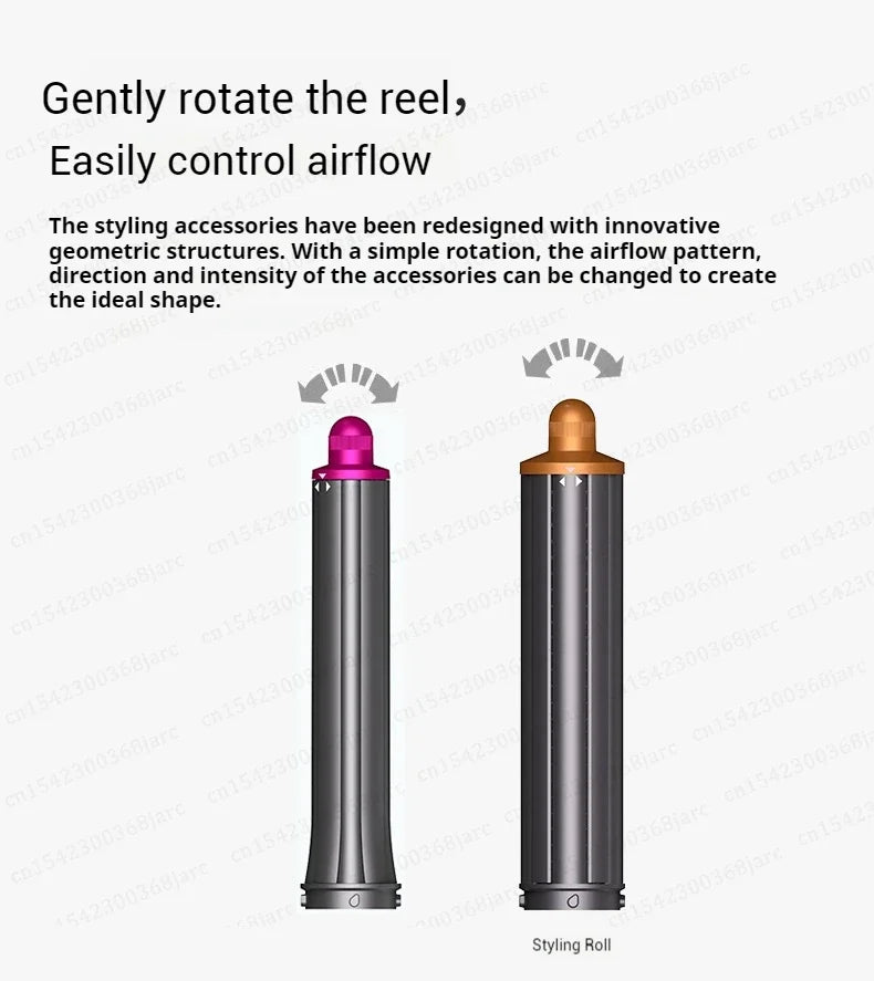 Hair Styler Nozzle For Dyson Airwrap HS01 HS05 Sencicimen X9 Hair Dryer Accessories Multi Hair Curler Hard Soft Smoothing Brush