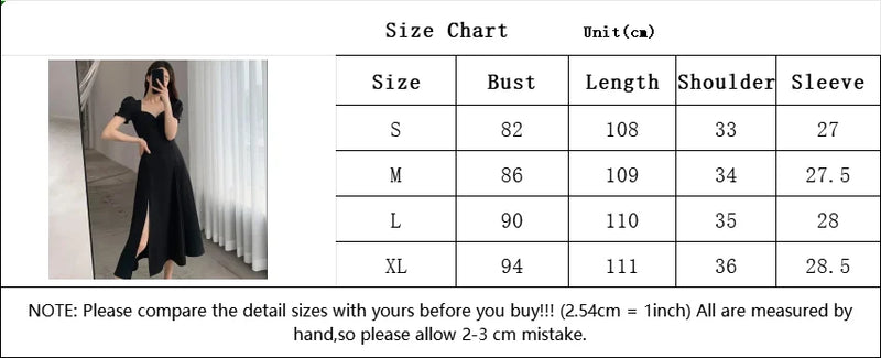 Solid Puff Short-Sleeved Elegant Dress Women Clothing Wedding Guest New Year Women Fashion High Waist Slim Evening Party Dresses