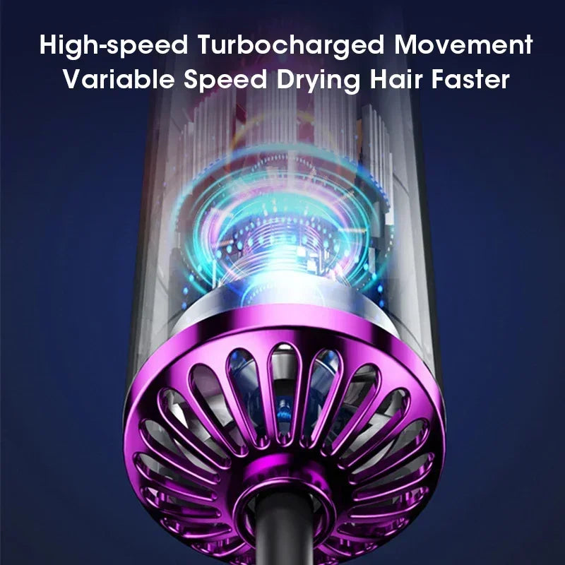 5 In 1 Hair Dryer Negative Constant Anion Hair Dryer Brushless Motor For FastDrying Multifunctional Hair Straightener StylerComb