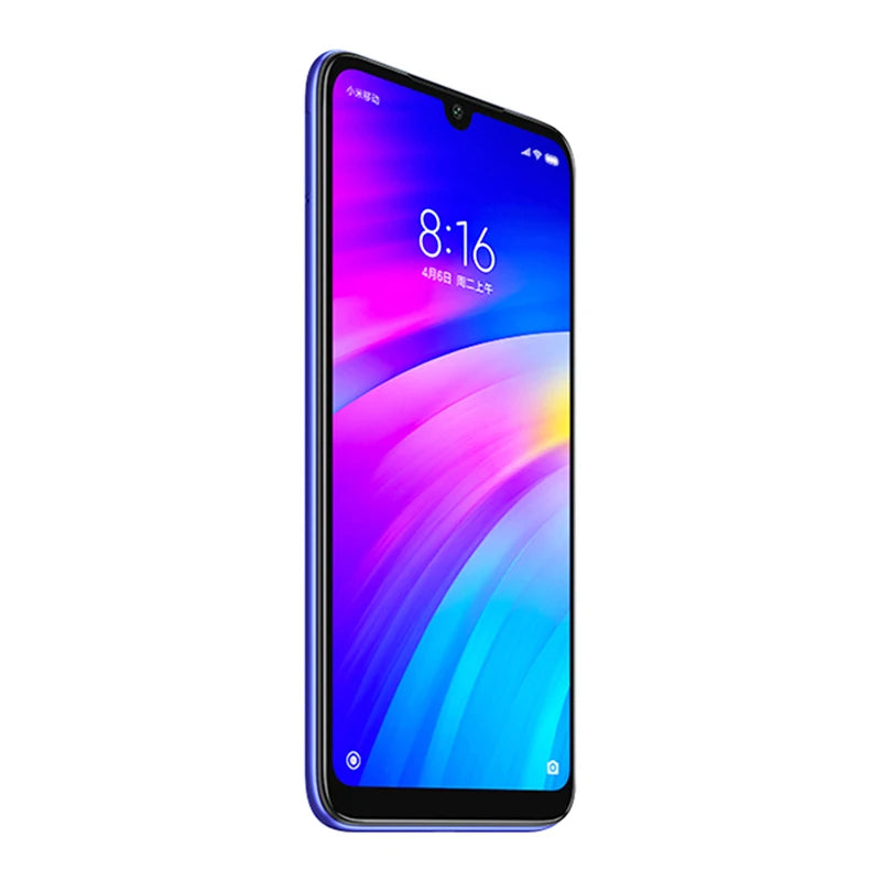 Xiaomi Redmi 7 Cellphone with Phone Case, Dual SIM Solt Cellphone Android Cell Phone Dual Camera Global ROM