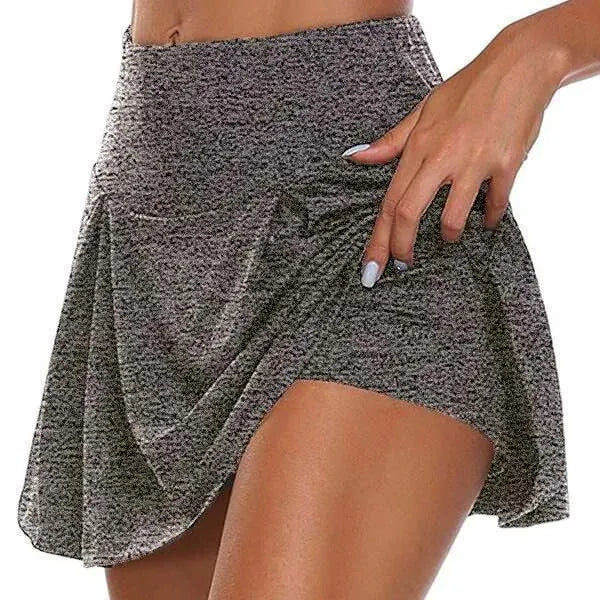 Sports Short Skirt, Yoga Shorts, Culottes, Tennis Skirt, Clothing, Fitness Clothes, Running Outdoor High-waist Yoga Clothes