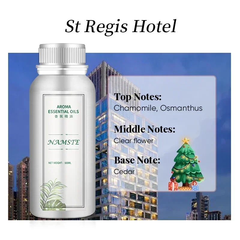 Namste 500ML Hotel Essential Oil Aromatic Oil Hotels Perfume oil Electric Aromatic oasis Fragrance Oil Air Freshener Diffuser
