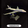 Scale 1:400 Metal Aircraft Replica Delta B747 Plane Boeing Airbus Model Aviation Diecast Miniature Art Kids Toys for Boys