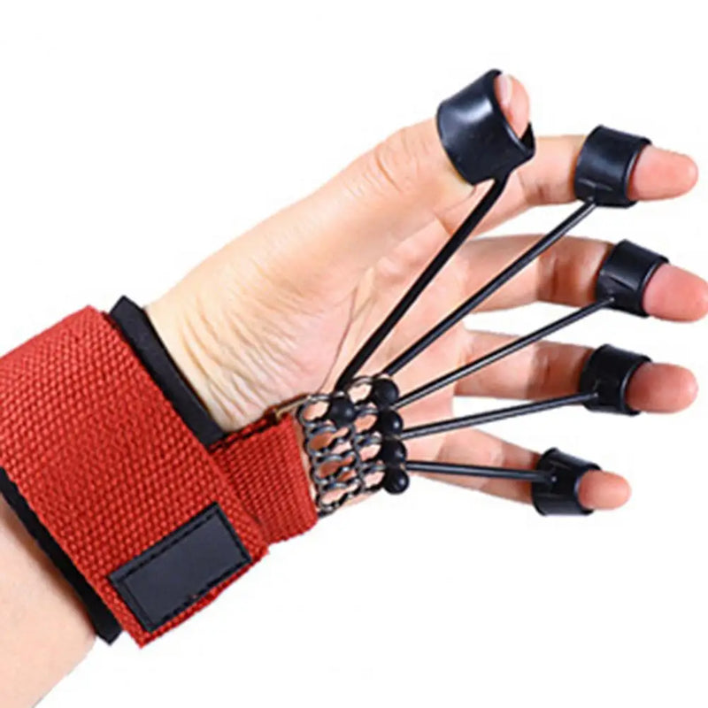 5Pcs 10/20/40/60LB Finger Gripper Silicone Solid Color Finger Strengthener High Elasticity Flexible Anti-break Finger Exerciser