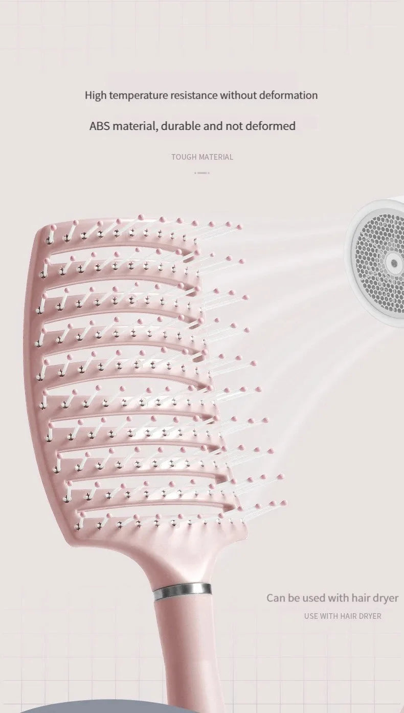 Hairbrush Air Cushion Comb Fluffy Anti-Hair Loss Massage Hair Brush For All Hair Types For Long Thick Thin Curly Natural Hair