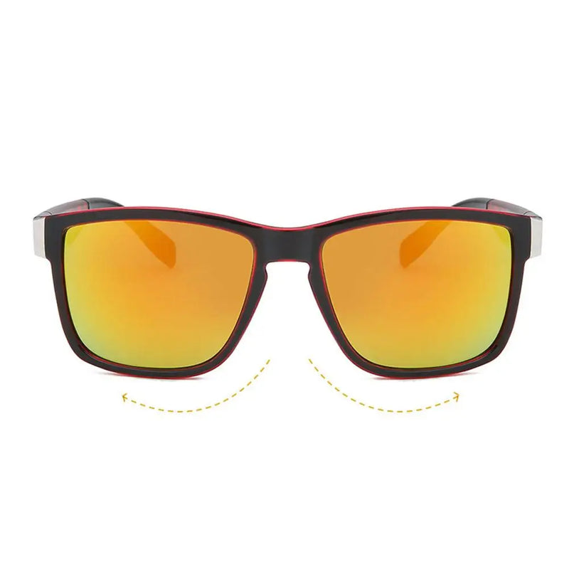 Fashion Classic Square Sunglasses Men Women Sports Outdoor Beach Riding Fishing Travel Colorful Sun Glasses UV400 Goggles