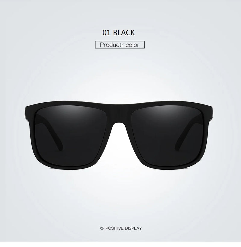 Fashion Vintage Square Polarized Sunglasses Men Women Luxury Brand Designer Men's Sun Glasses Driving Fishing UV400 Eyewear Man