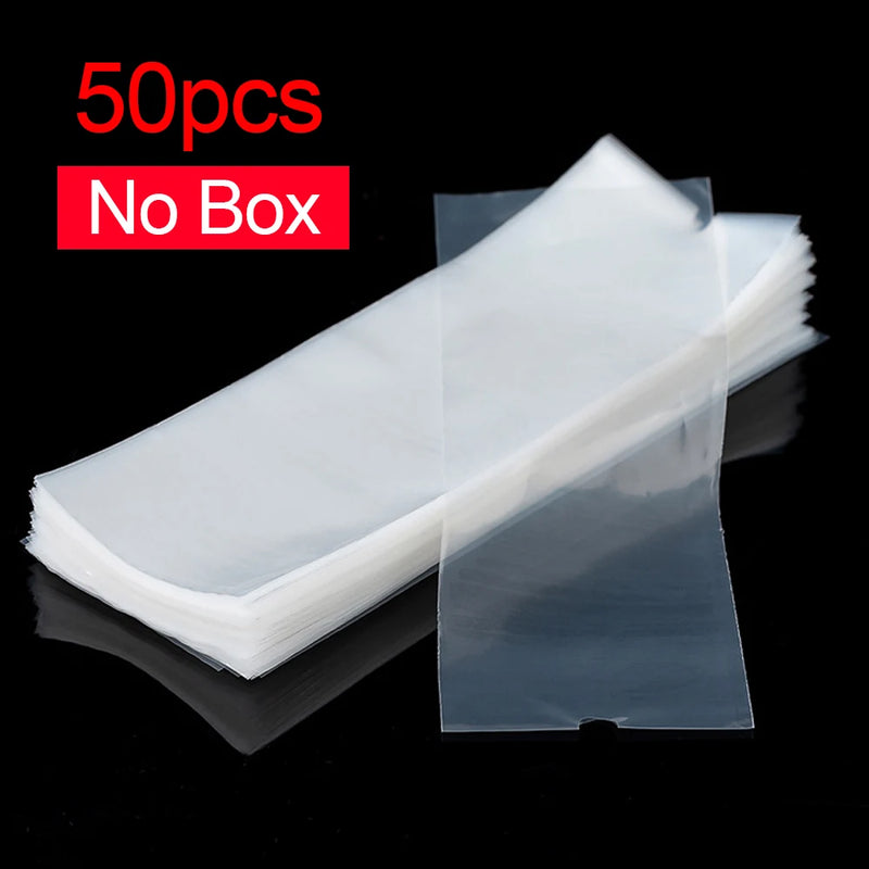 50/100pcs Tattoo Cartridge Filter Pen Clip Sleeves Bags Supply Disposable Tattoo Machine Cord Covers Bags Tattoo Accessories