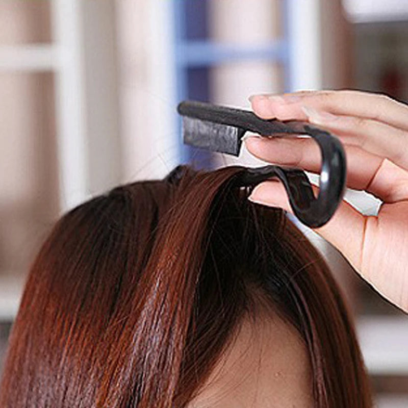 1PC Useful Hair Straighten Salon Comb Hairdressing Smooth Tool Hold Tongs Hair Styling Tools for Women Hair Brush Straightener