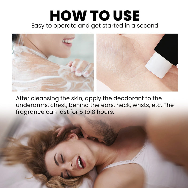 Erotic Pheromone Solid Balm Safe Ingredients Pleasant Scent Perfume for Women Men Hormone Release 40g - ZeeBelle.com