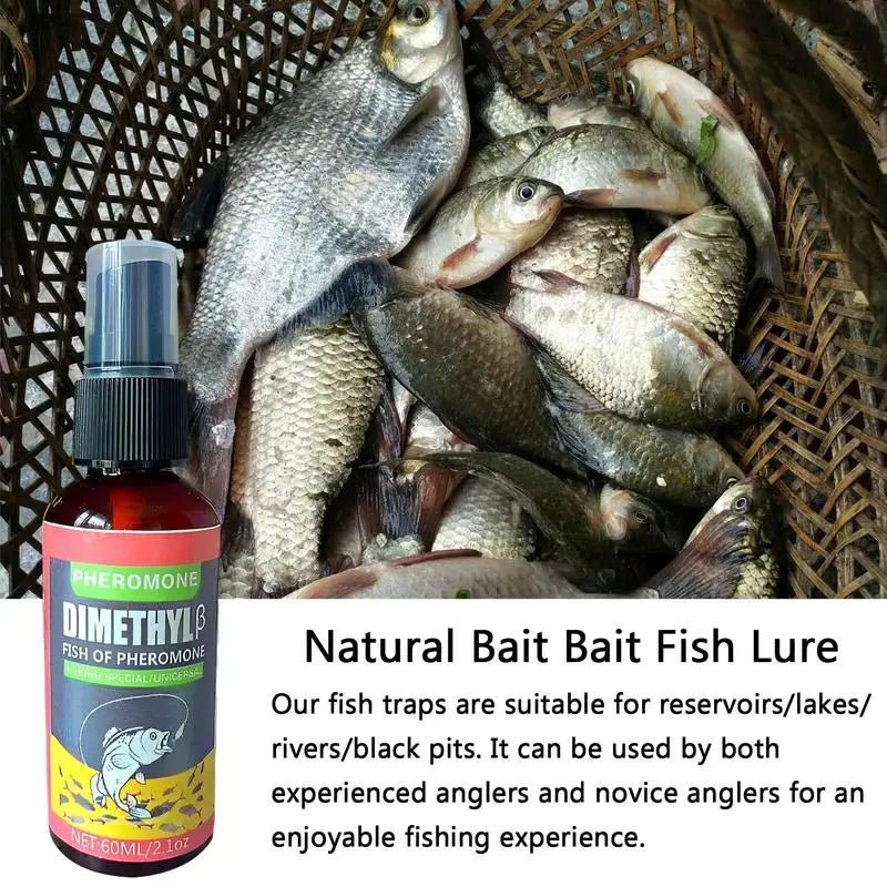 Fish Lure Agent Fishy Smell Fish Pheromone Food Attractant Wild River Wild Fishing Crucian Carp Carp Herring Attraction Spray - ZeeBelle.com